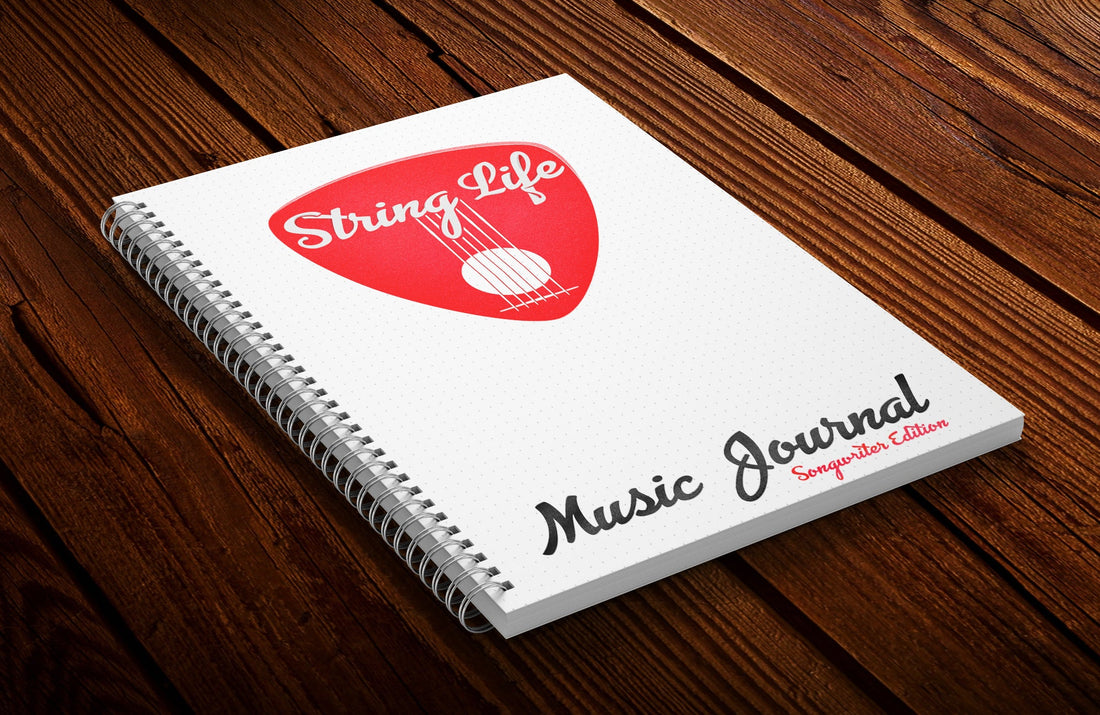 Enhance Your Musical Journey with the String Life Music Journal - D.T III | Design & Photography