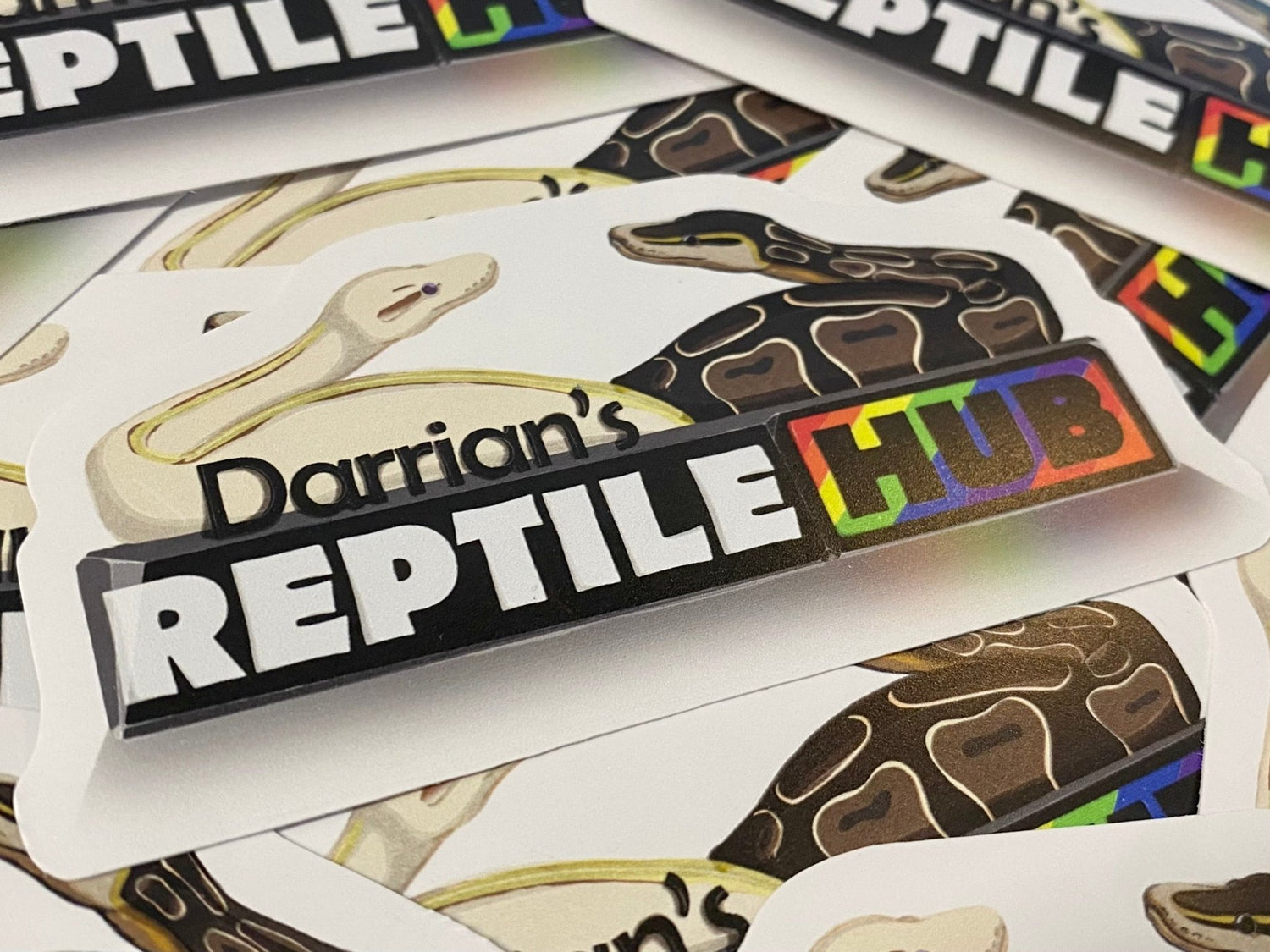 DTIII Stickers! (Original Artwork)