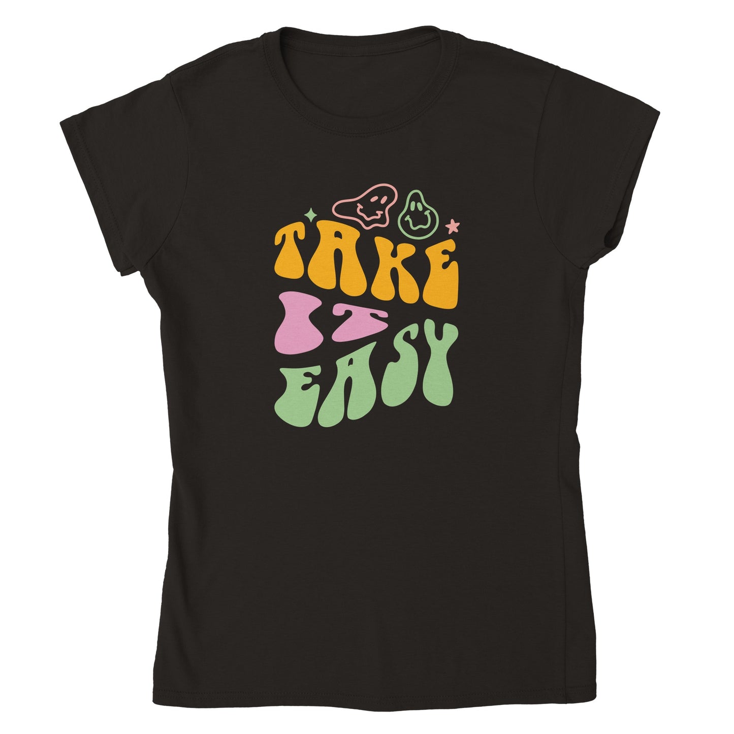 Take It Easy - Classic Womens Crewneck T-shirt