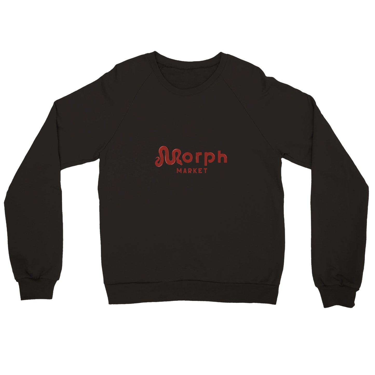 Morph Market (Red) - Premium Unisex Crewneck Sweatshirt