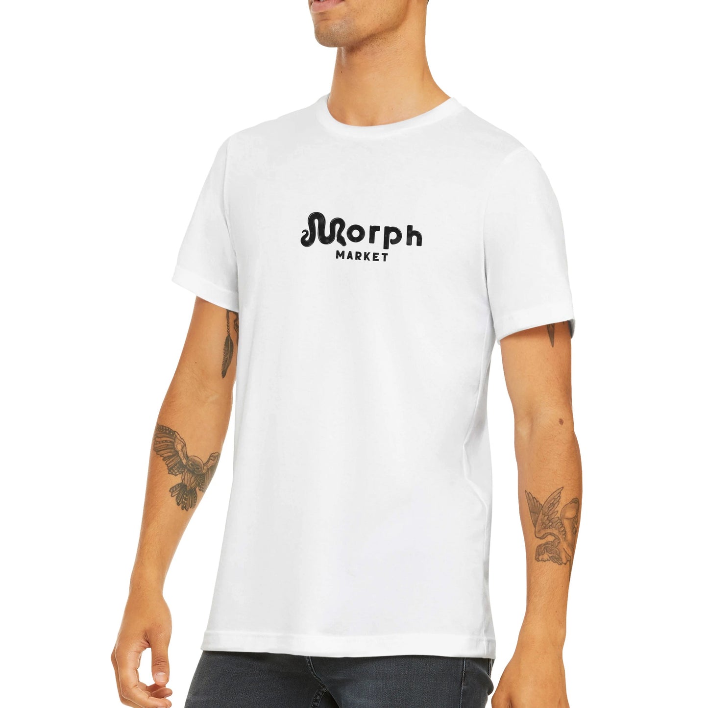 Morph Market (Dark Circles) - Classic Unisex Crewneck T-shirt