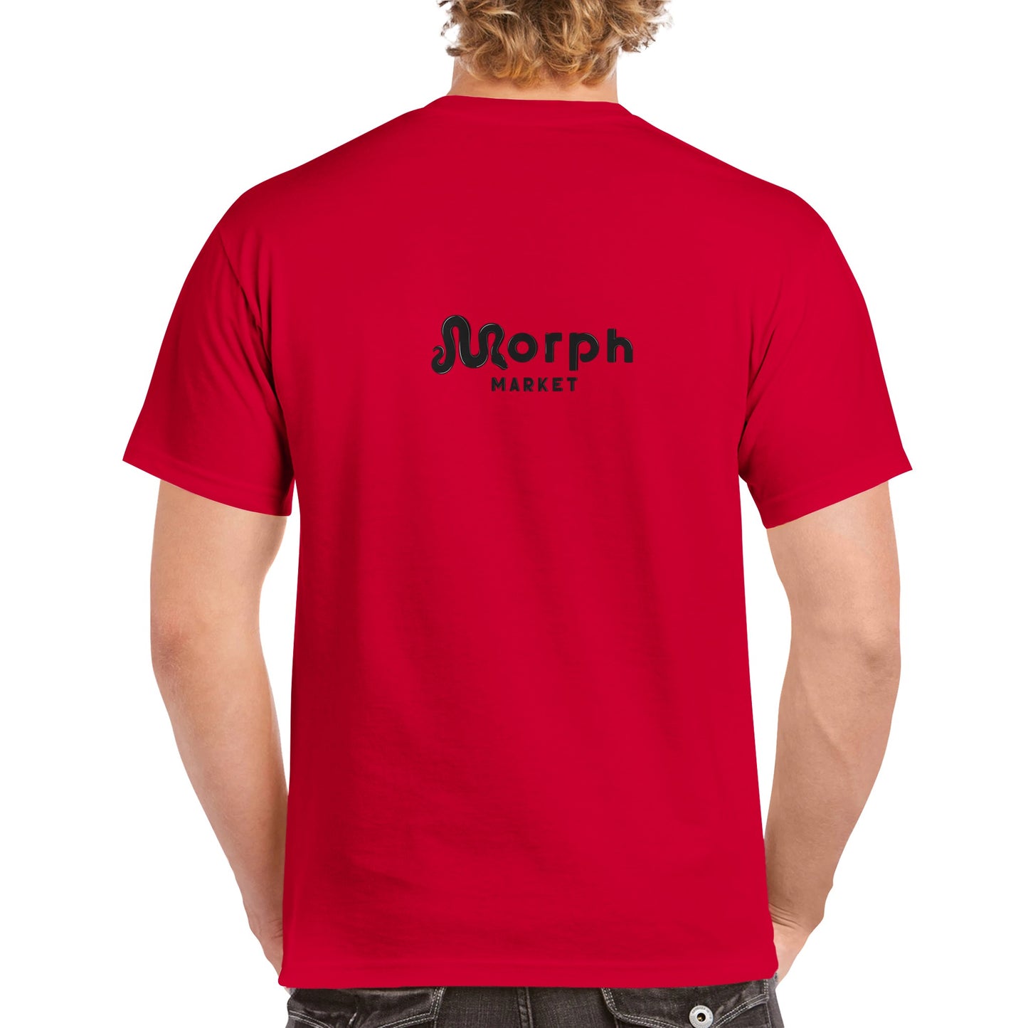 Morph Market (Dark) - Heavyweight Unisex Crewneck T-shirt