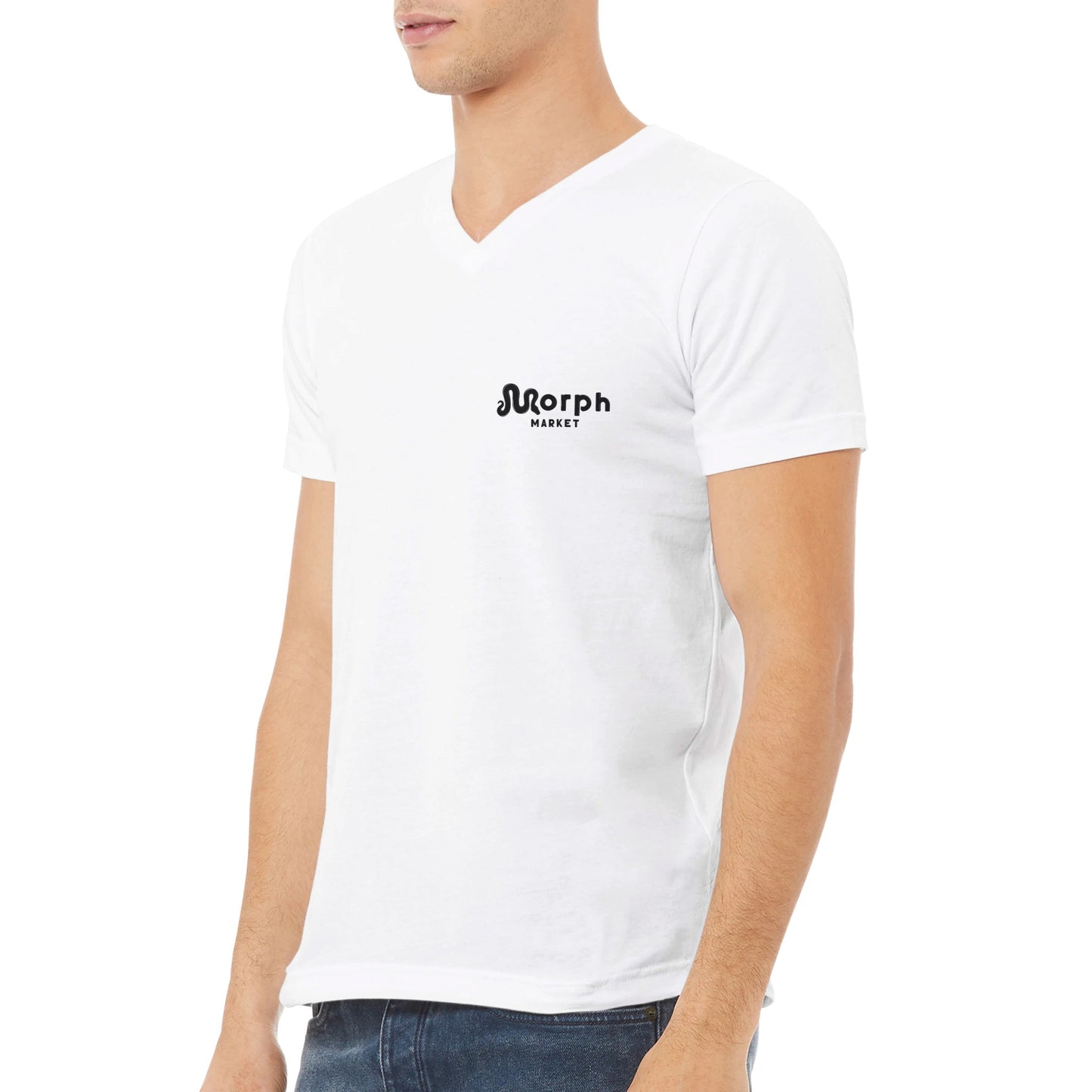 Morph Market (Dark) - Premium Unisex V-Neck T-shirt