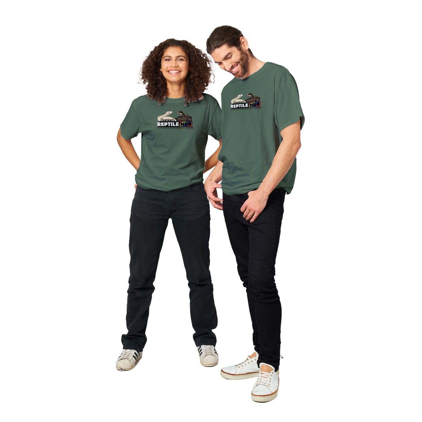 Darrian's Reptile Hub - Heavyweight Unisex Crewneck T-shirt