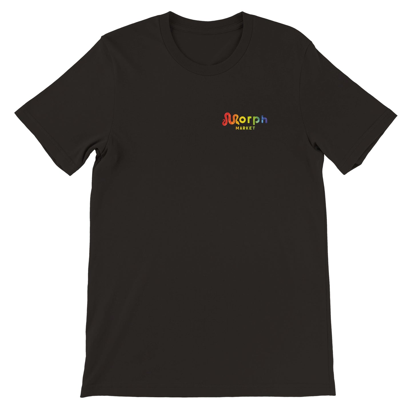 Morph Market (Rainbow Circles) - Premium Unisex Crewneck T-shirt