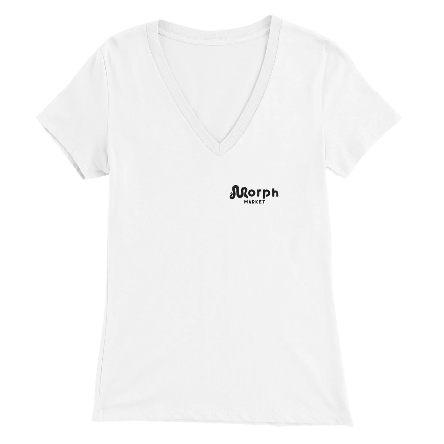 Morph Market (Dark) - Premium Womens V-Neck T-shirt