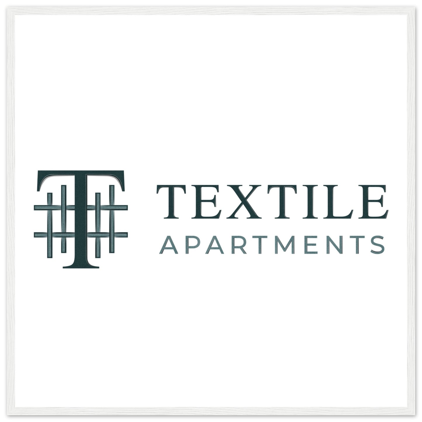 Textile Apartments - Premium Matte Paper Wooden Framed Poster