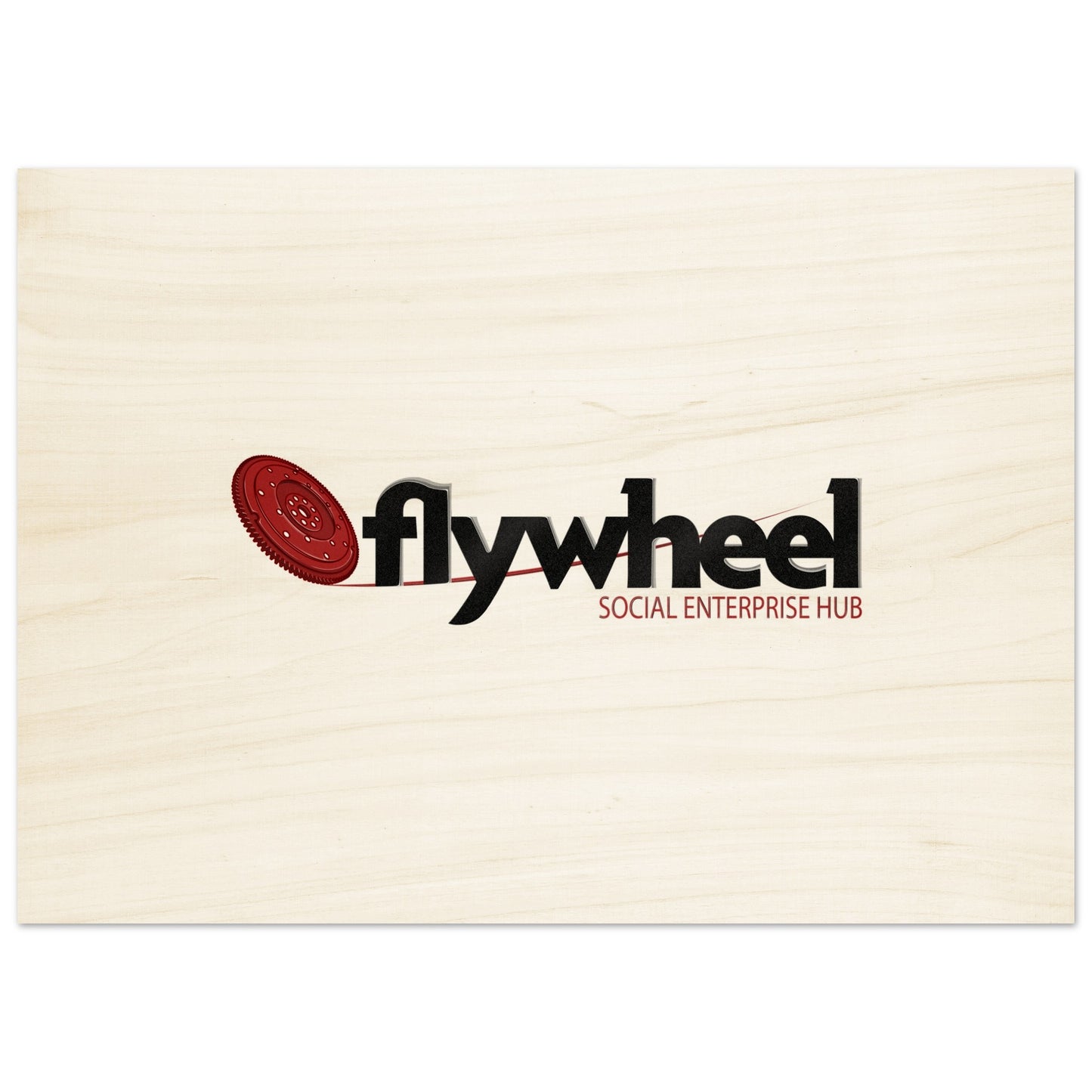 Flywheel Social Enterprise Hub - Wood Prints