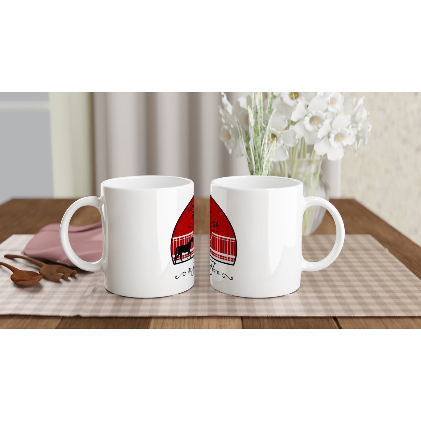 The Estate at Sunset Farms - White 11oz Ceramic Mug