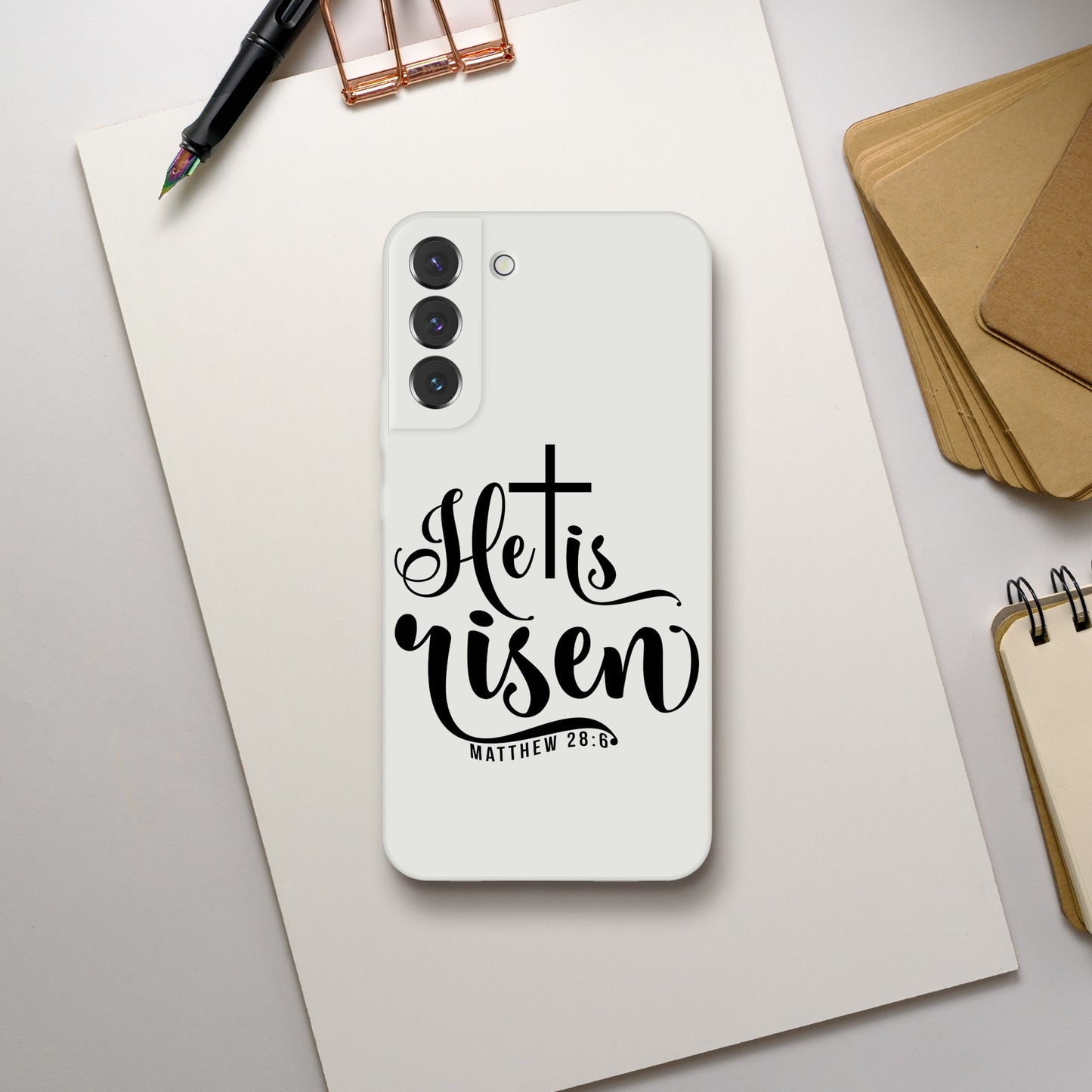 He is Risen (Matthew 20:6) - Flexi case