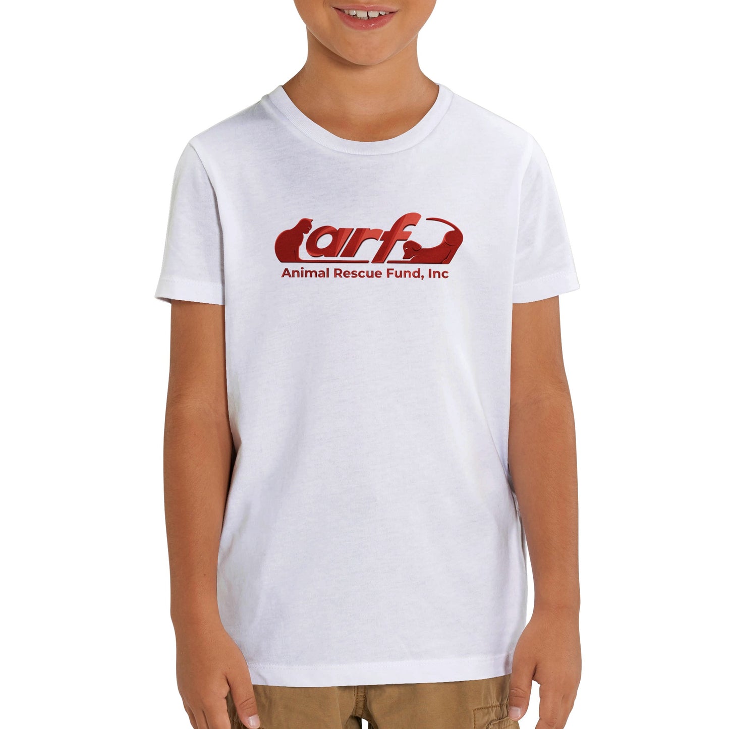 ARF: Animal Rescue Fund - Organic Kids Crewneck T-shirt