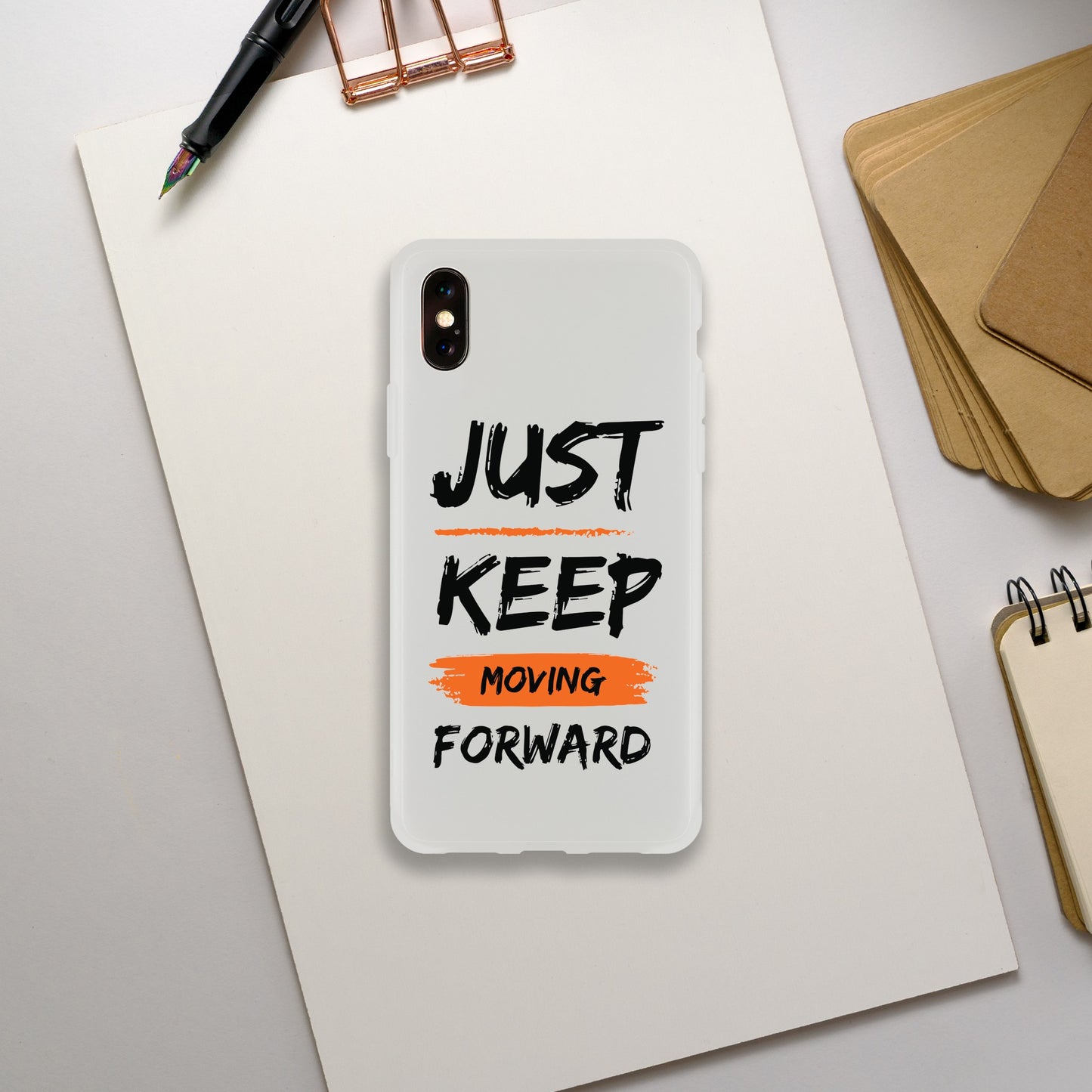 Just Keep Moving Forward - Flexi case