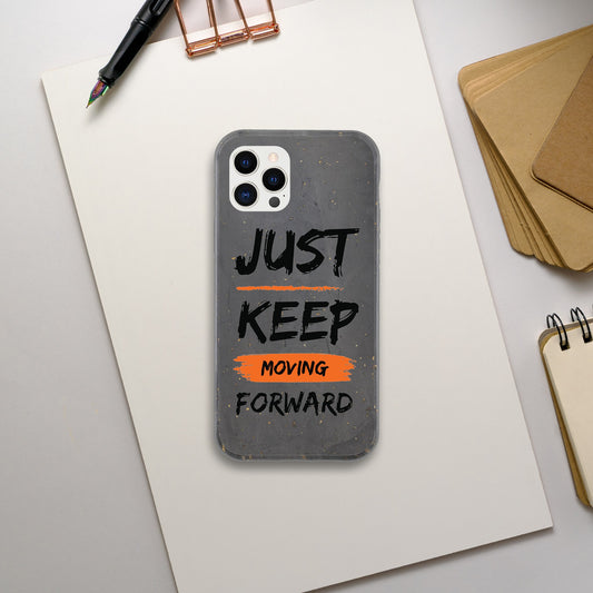 Just Keep Moving Forward - Bio case