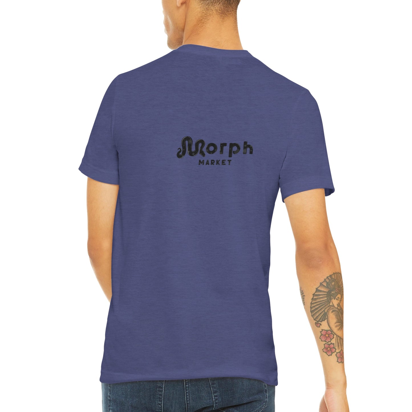 Morph Market (Dark Circles) - Triblend Unisex Crewneck T-shirt