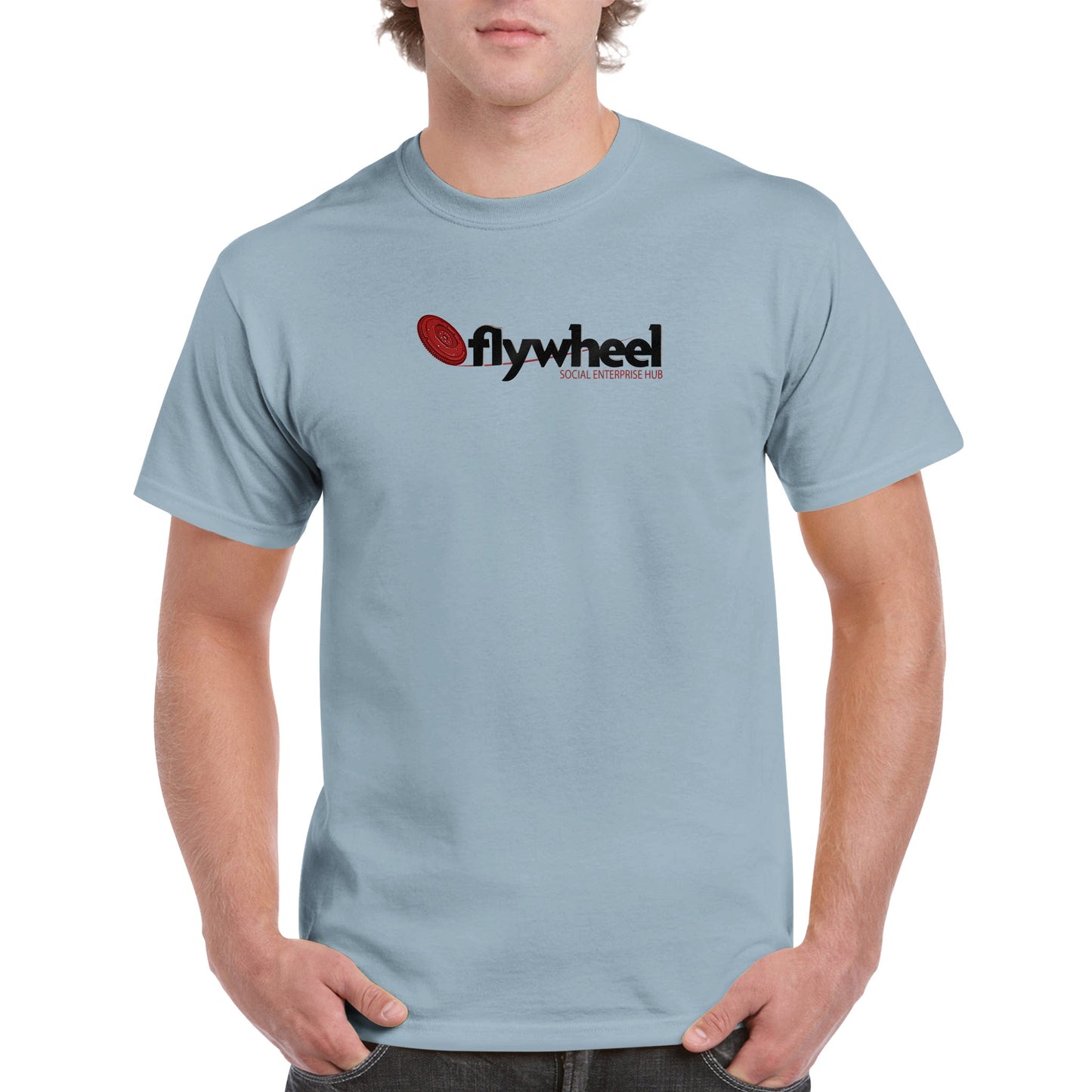 Flywheel Social Enterprise Hub - Heavyweight Unisex Crewneck T-shirt