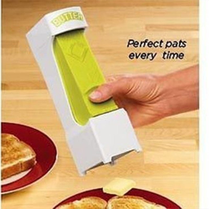 2023 Stick Butter Cutter Cheese Slicer One - Button Dispenser For Cutting Butter Storage Box Cheese Cooking Steak Kitchen Supplies - D.T III | Design & Photography