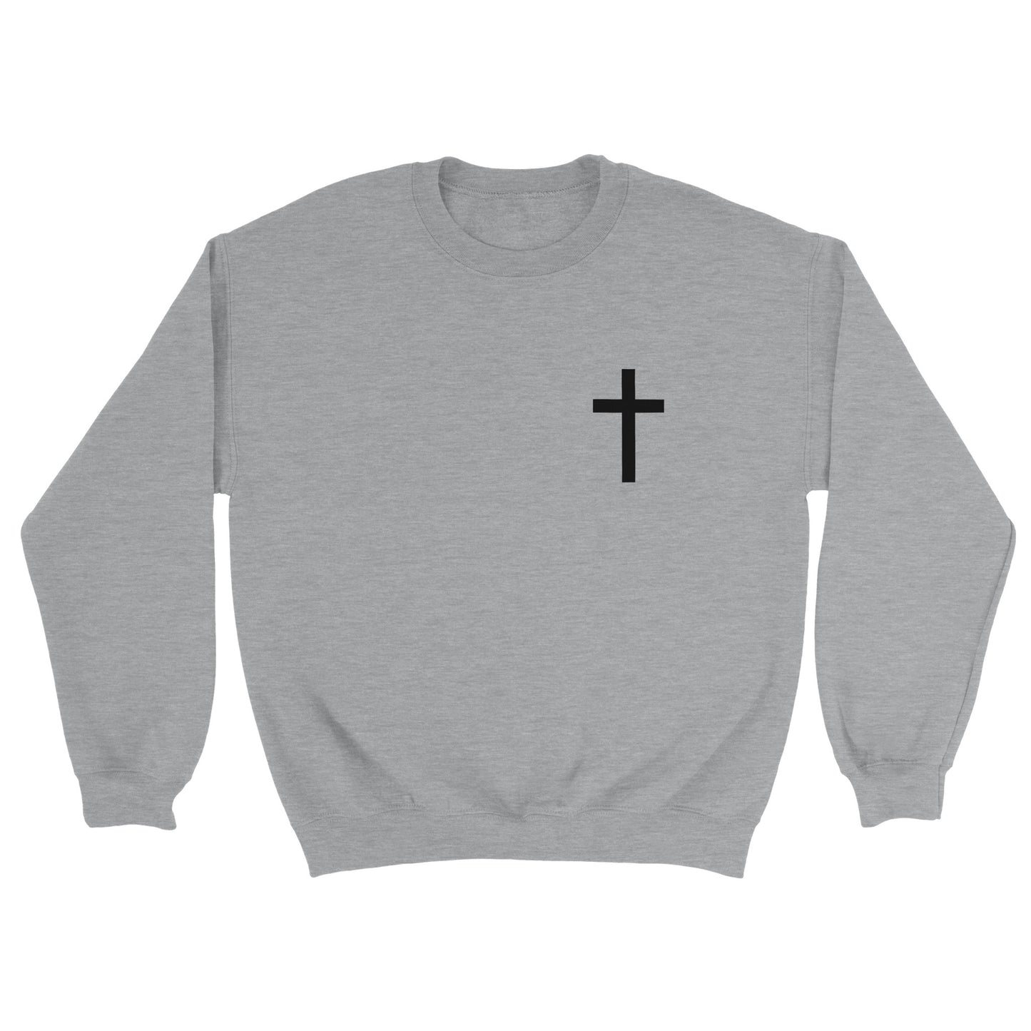 Christian Cross / Everyday is a Fresh Start - Classic Unisex Crewneck Sweatshirt