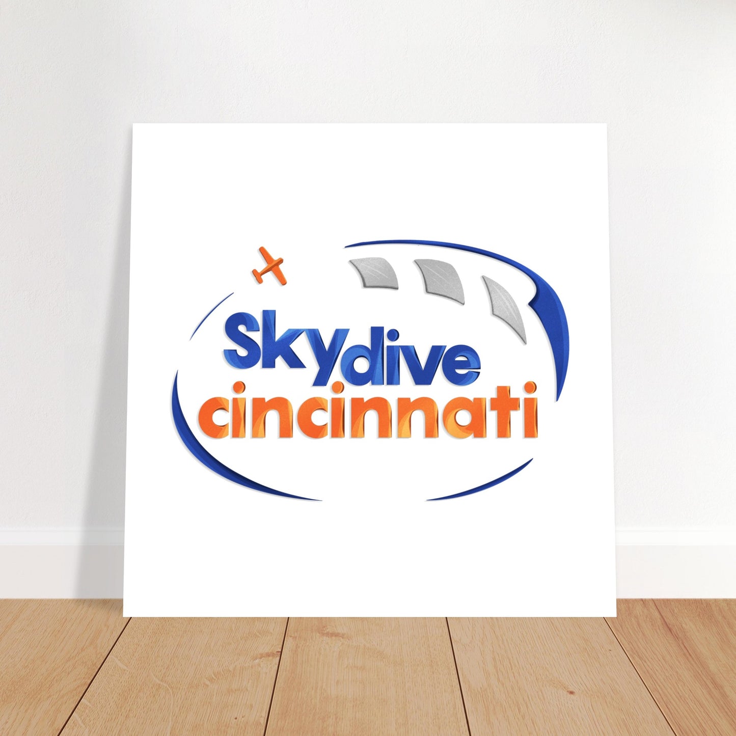 Skydive Cincinnati - Premium Semi-Glossy Paper Poster