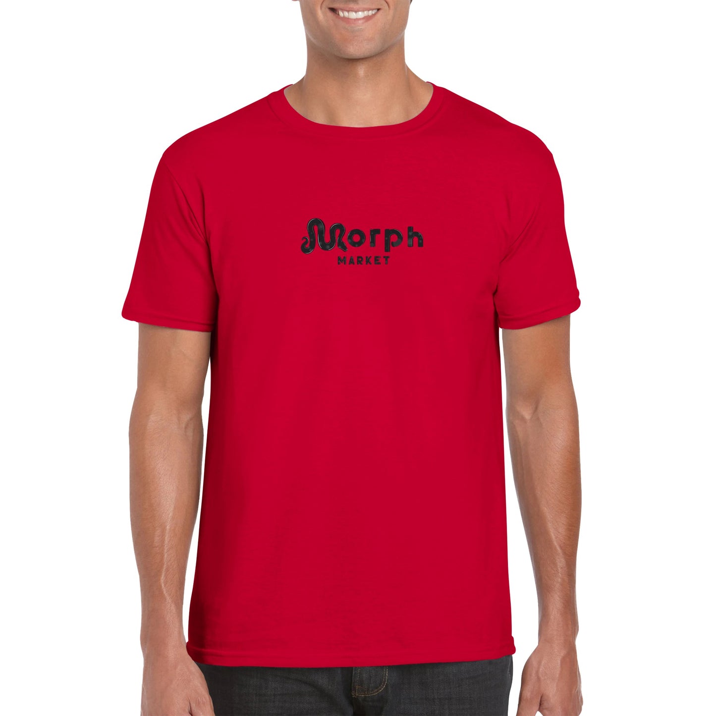 Morph Market (Dark Circles) - Classic Unisex Crewneck T-shirt