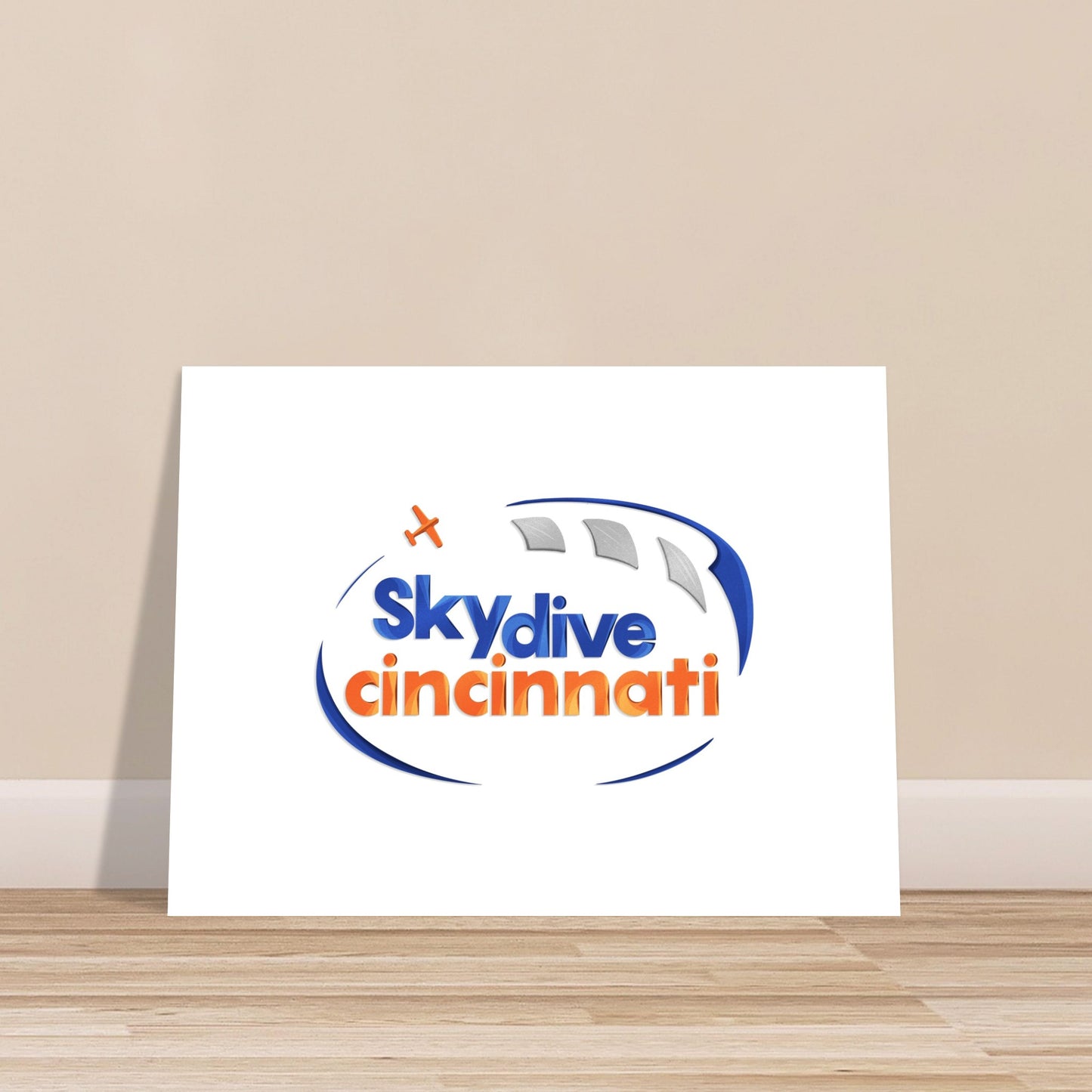 Skydive Cincinnati - Premium Matte Paper Poster