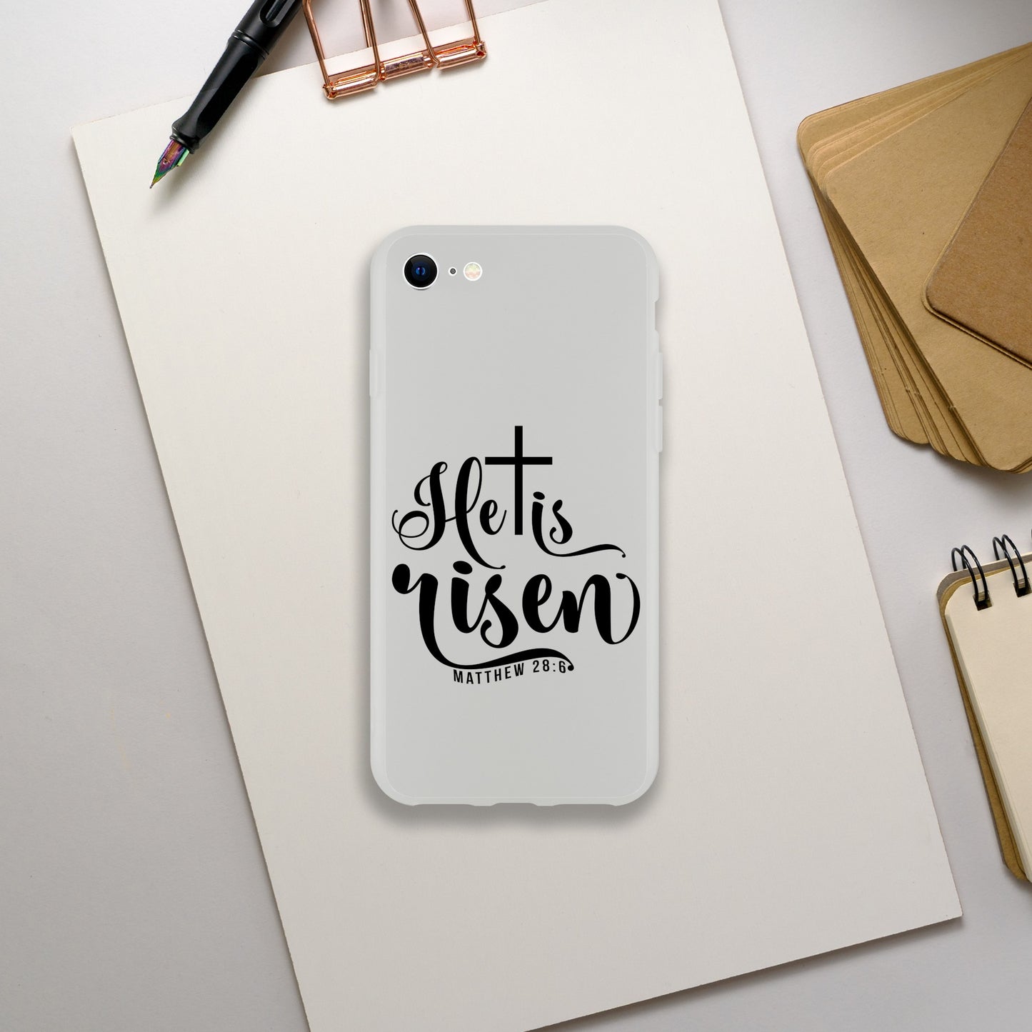 He is Risen (Matthew 20:6) - Flexi case