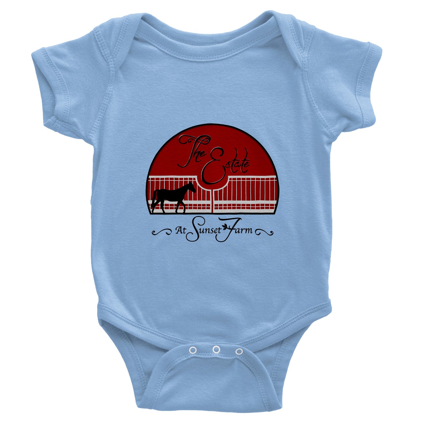 The Estate at Sunset Farms - Classic Baby Short Sleeve Bodysuit