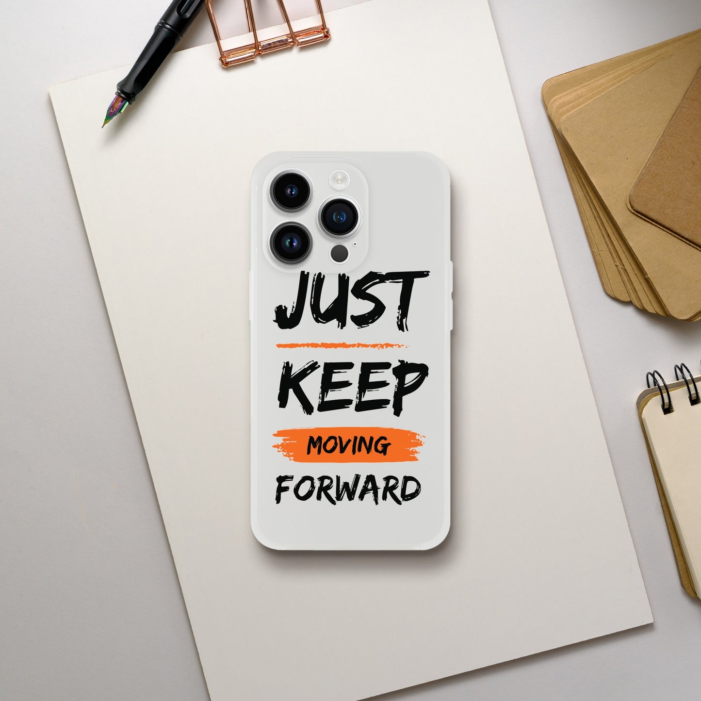 Just Keep Moving Forward - Flexi case