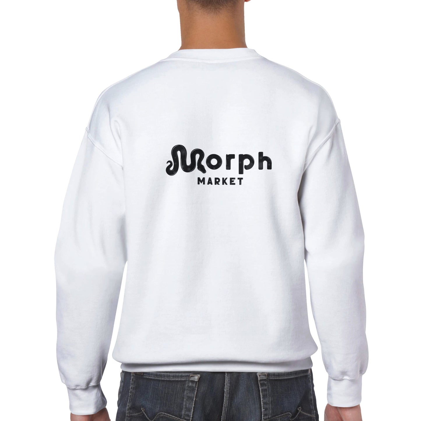 Morph Market (Dark Circles) - Classic Unisex Crewneck Sweatshirt