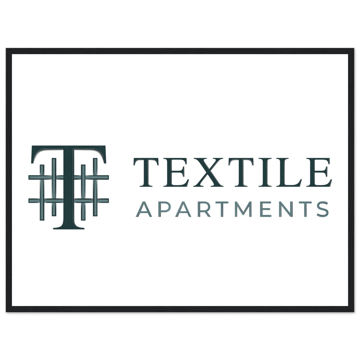 Textile Apartments - Premium Matte Paper Wooden Framed Poster