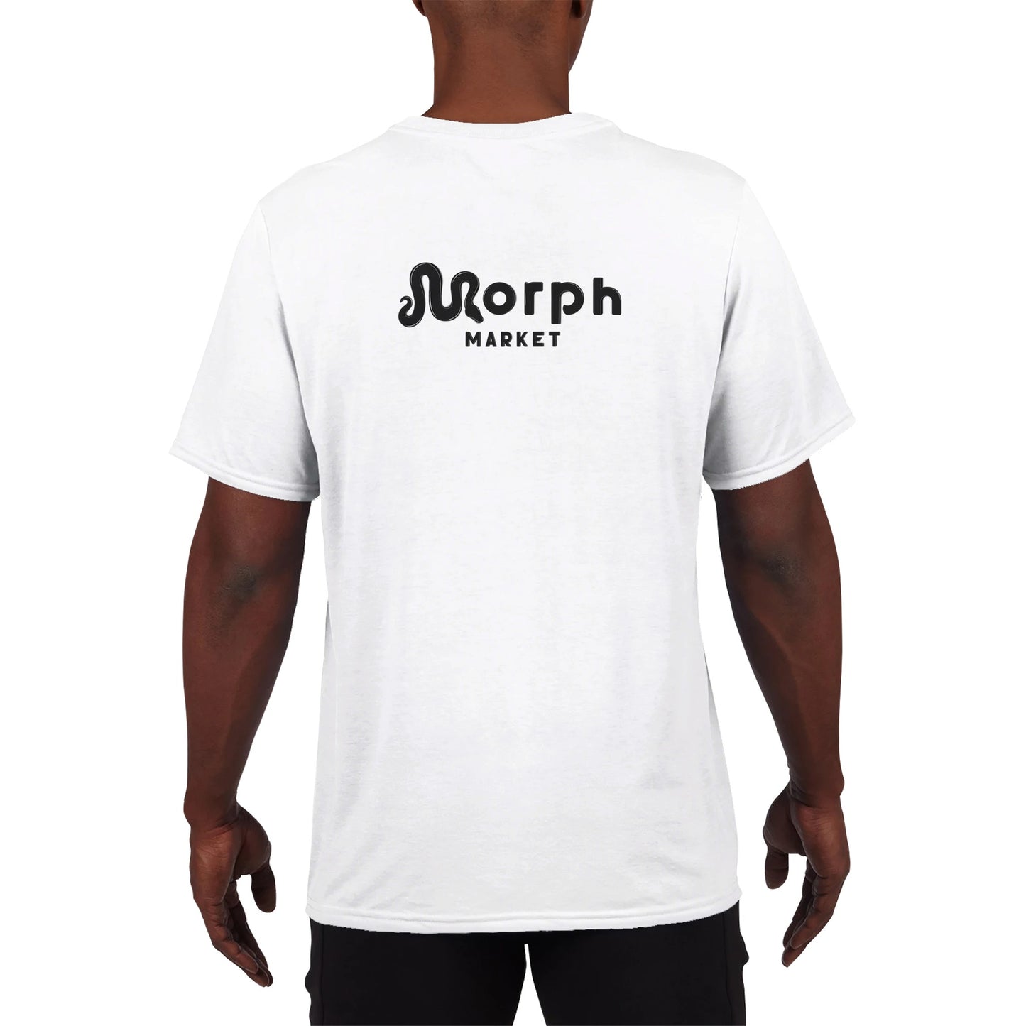 Morph Market (Dark) - Performance Unisex Crewneck T-shirt