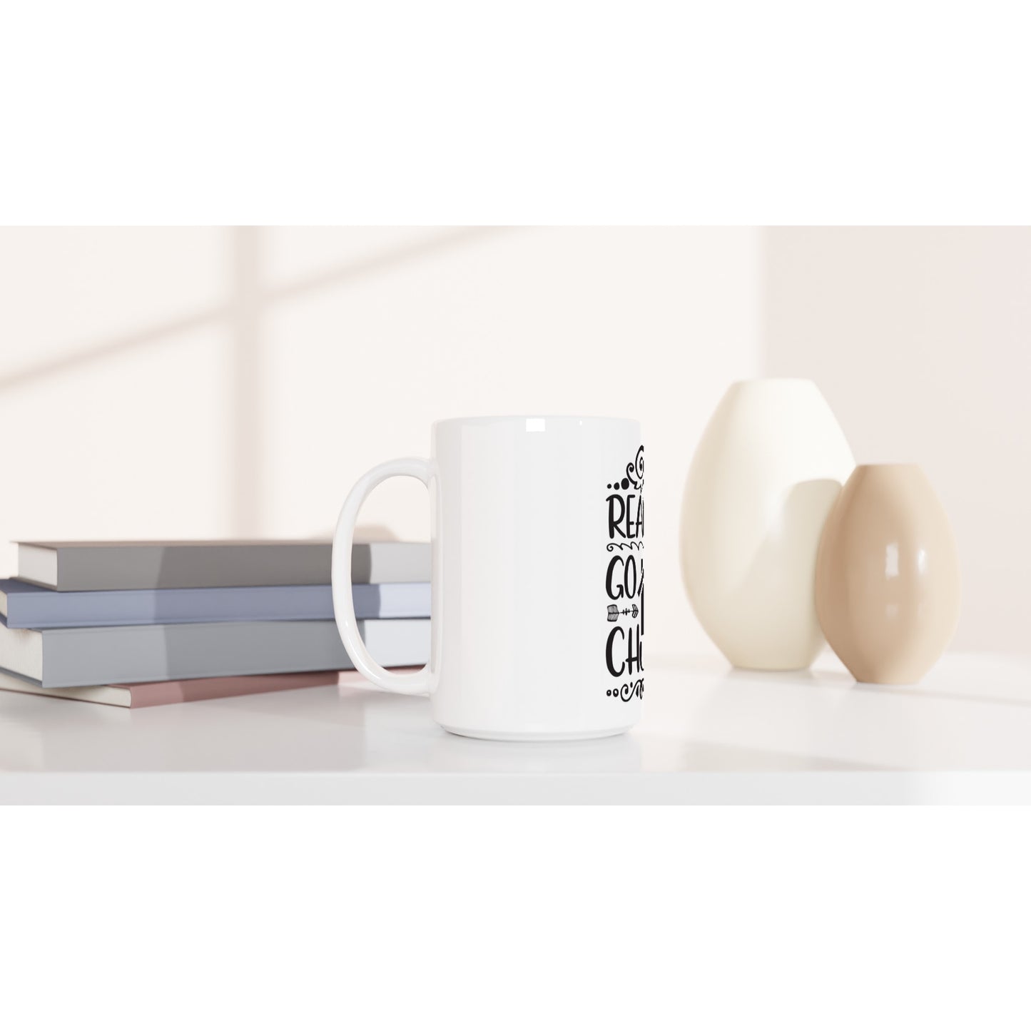 Real Men Go To Church - White 15oz Ceramic Mug