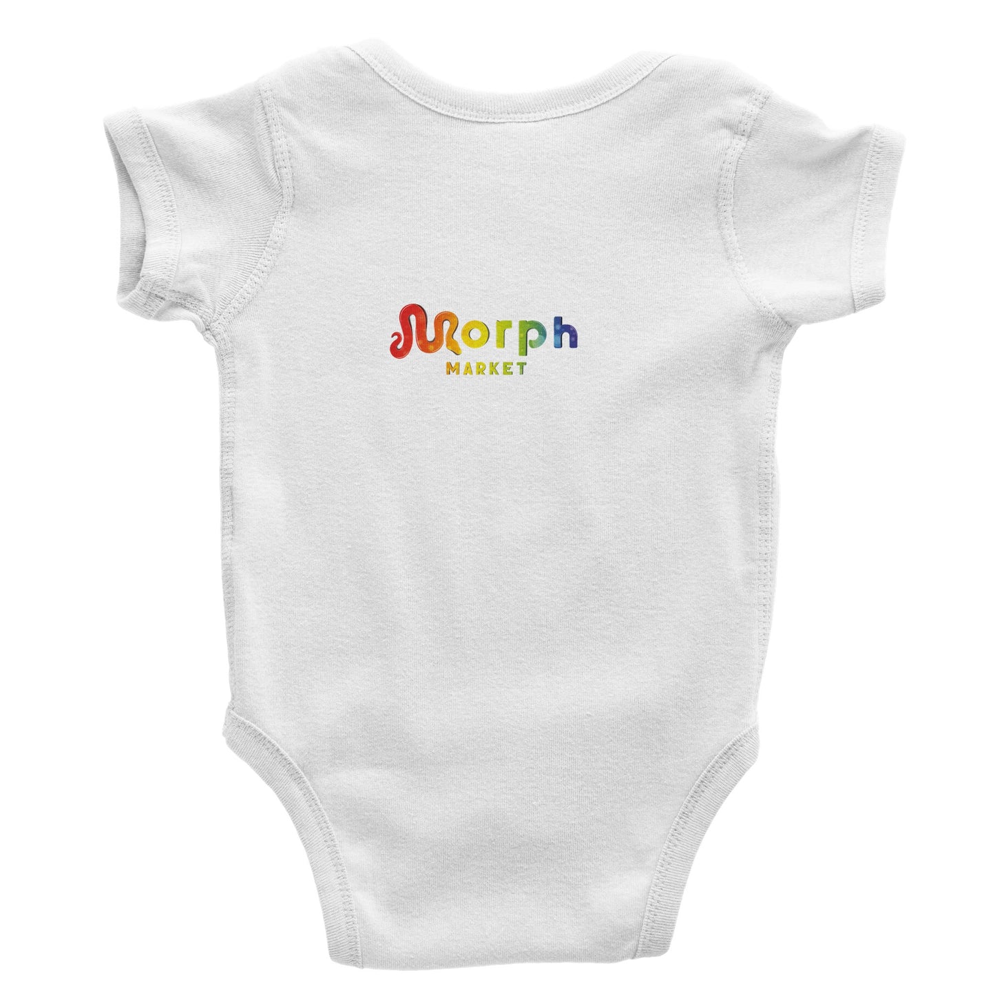 Morph Market (Rainbow Circles) - Classic Baby Short Sleeve Bodysuit