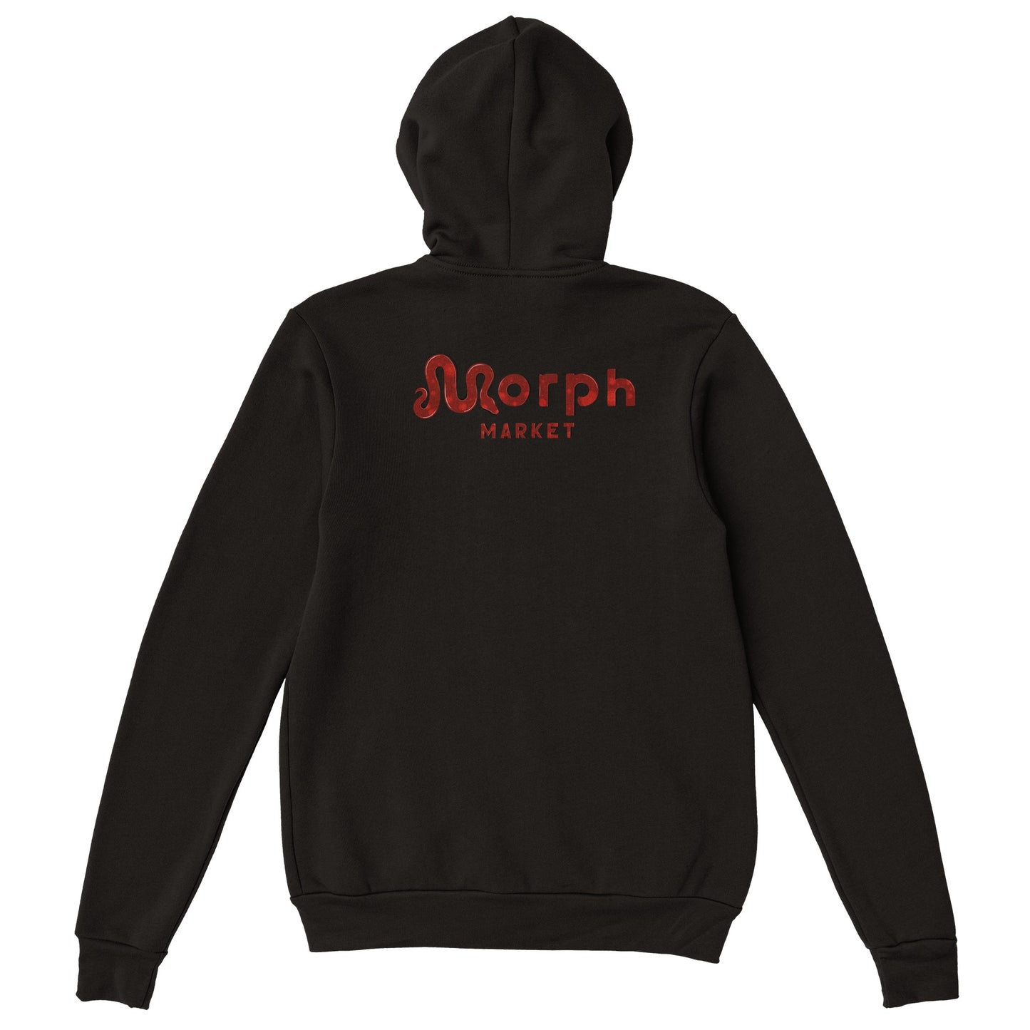 Morph Market (Red Circles) - Premium Unisex Zip Hoodies