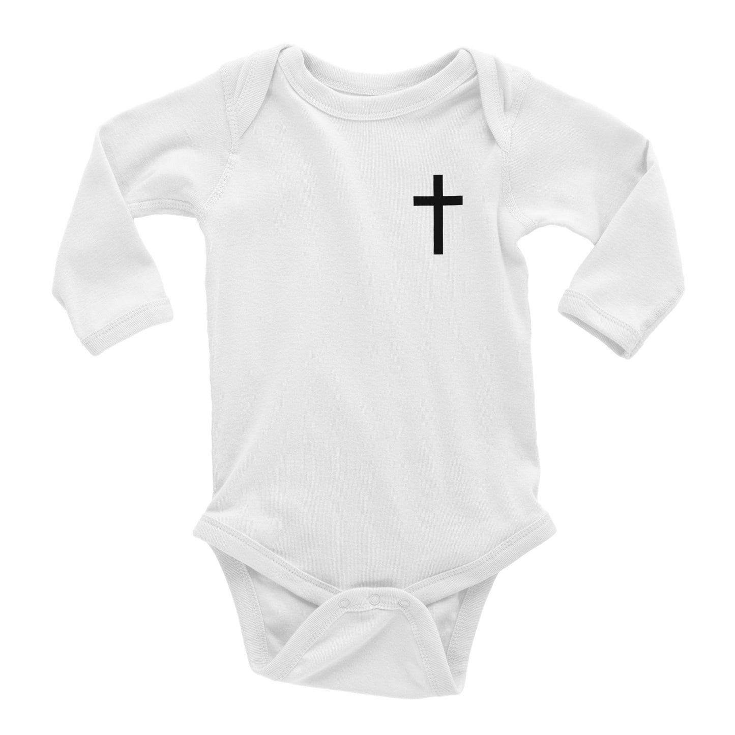 Christian Cross / Everyday is a Fresh Start - Classic Baby Long Sleeve Bodysuit