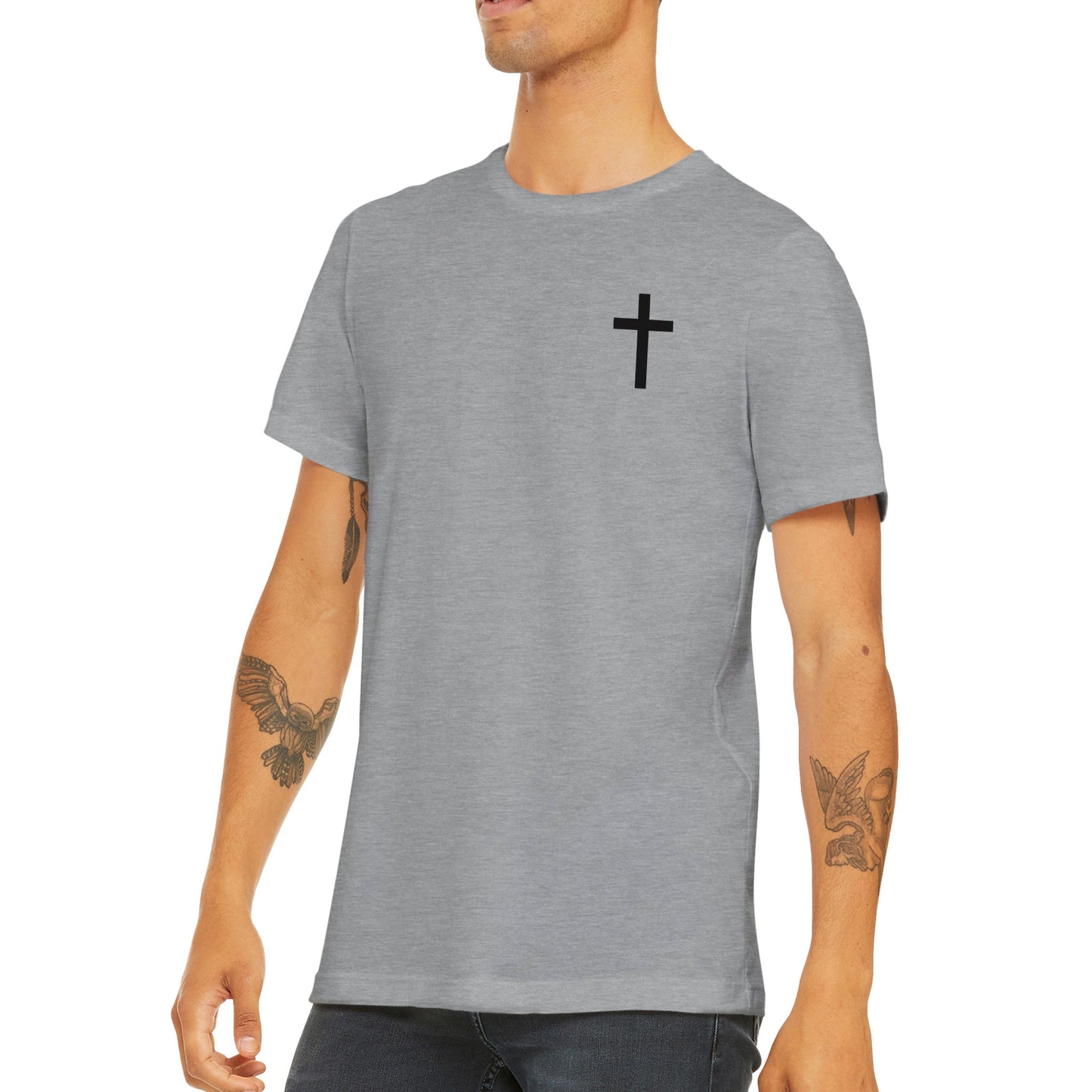 Christian Cross / Everyday is a Fresh Start - Classic Unisex Crewneck T-shirt