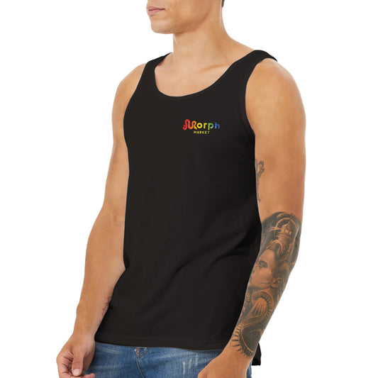 Morph Market (Rainbow Circles) - Premium Unisex Tank Top