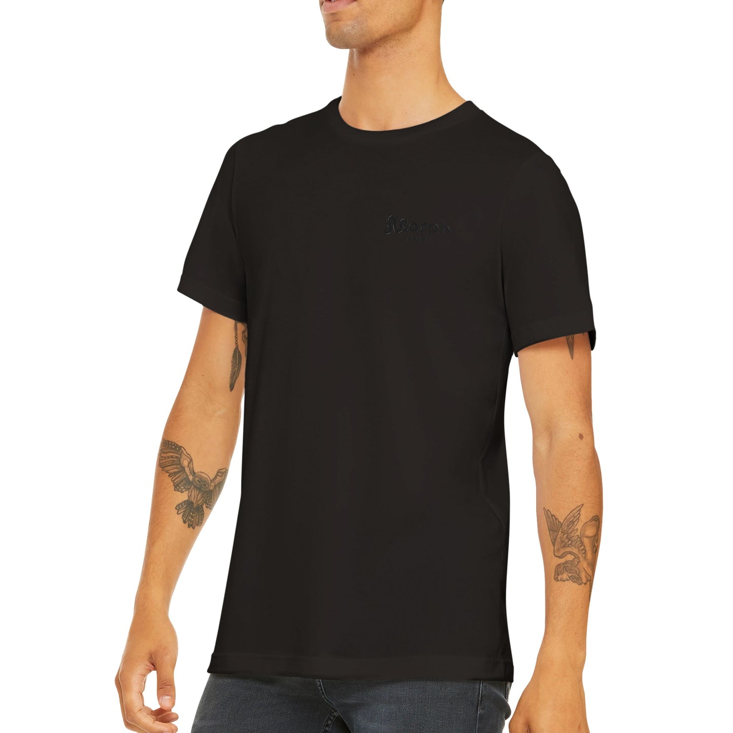 Morph Market (Dark) - Premium Unisex Crewneck T-shirt