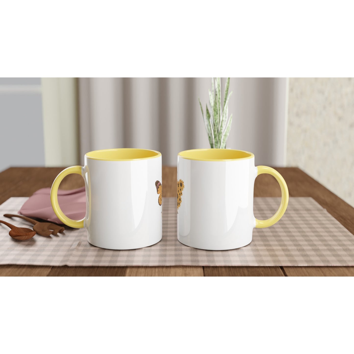 Secret of Life - White 11oz Ceramic Mug with Color Inside