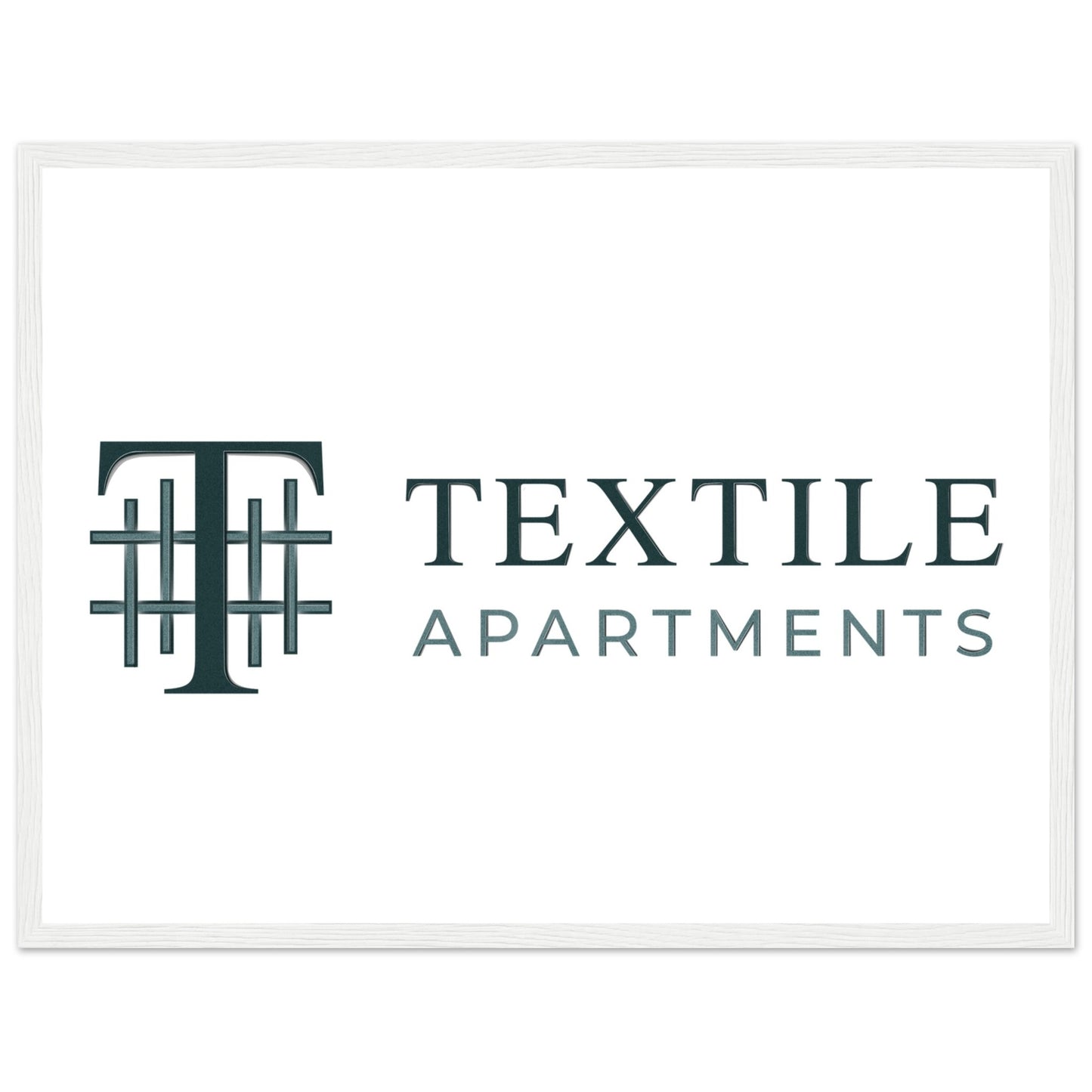 Textile Apartments - Premium Matte Paper Wooden Framed Poster