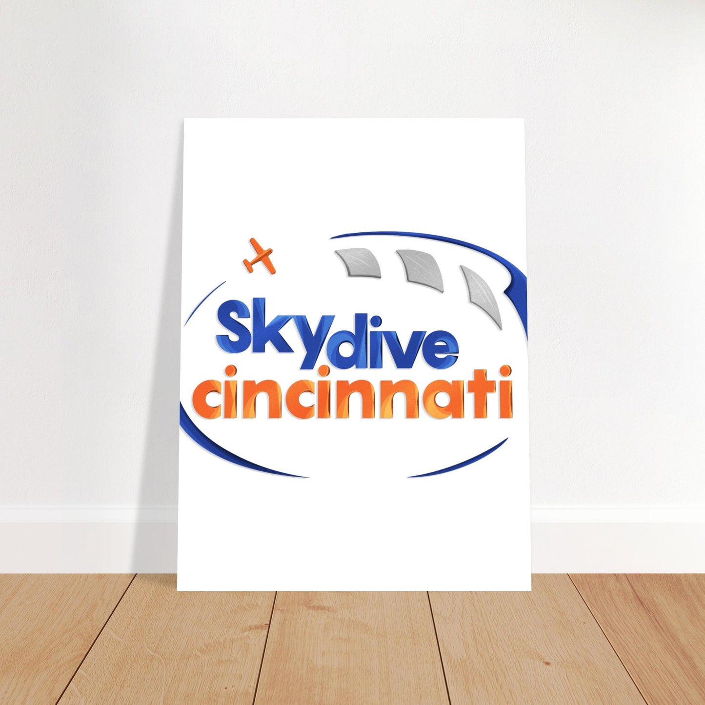 Skydive Cincinnati - Premium Semi-Glossy Paper Poster