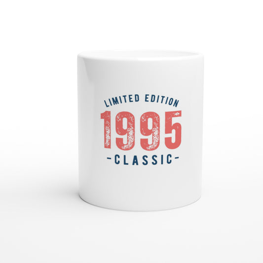 Limited Edition 1995 Classic - White 11oz Ceramic Mug