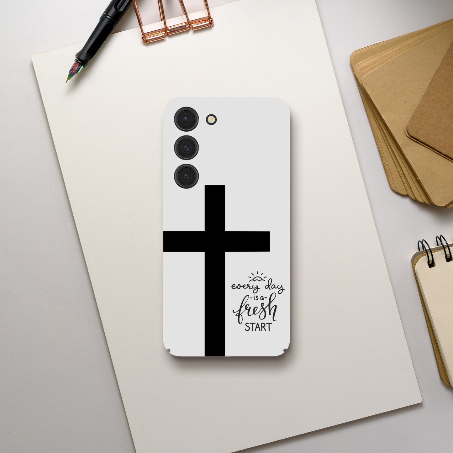 Christian Cross / Everyday is a Fresh Start - Slim case