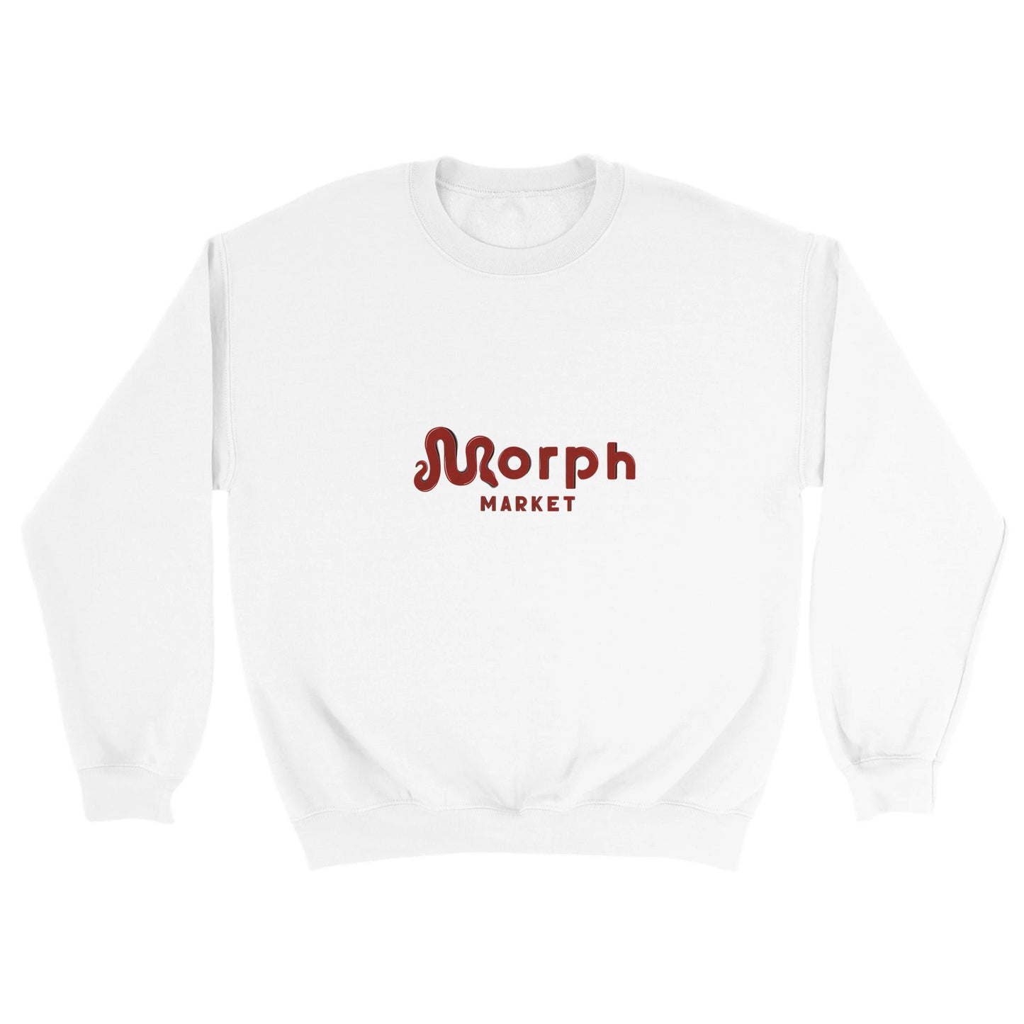 Morph Market (Red) - Classic Unisex Crewneck Sweatshirt