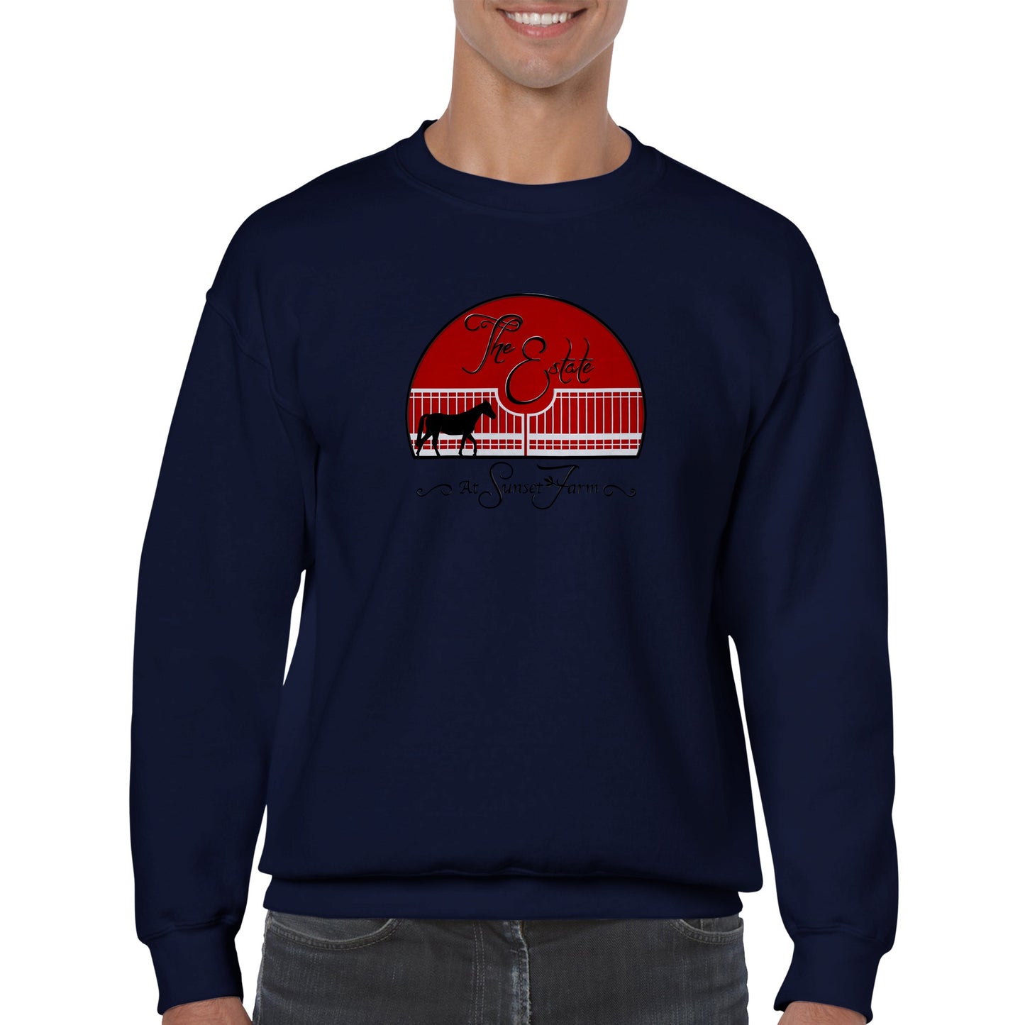 The Estate at Sunset Farms - Classic Unisex Crewneck Sweatshirt