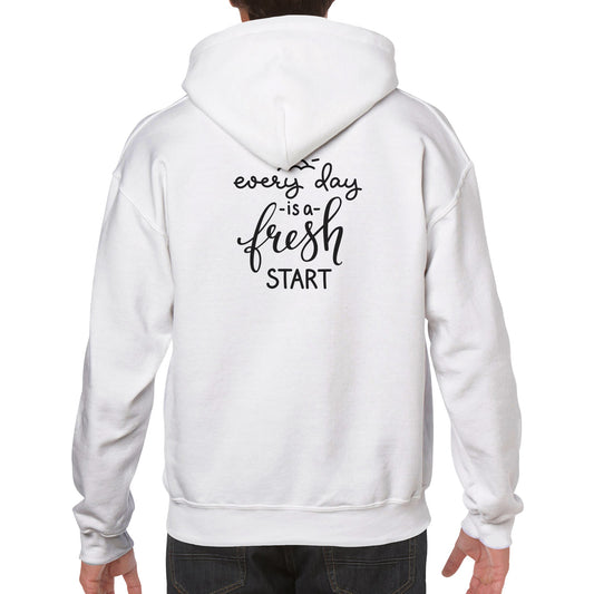 Christian Cross / Everyday is a Fresh Start - Premium Unisex Pullover Hoodie