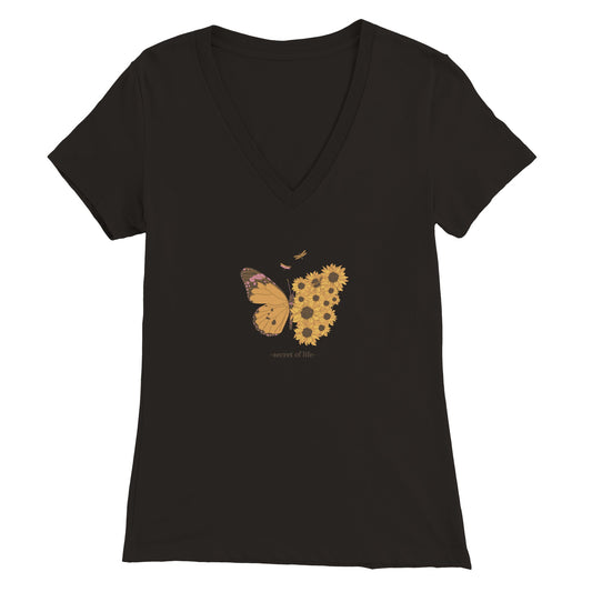 Secret of Life - Premium Womens V-Neck T-shirt