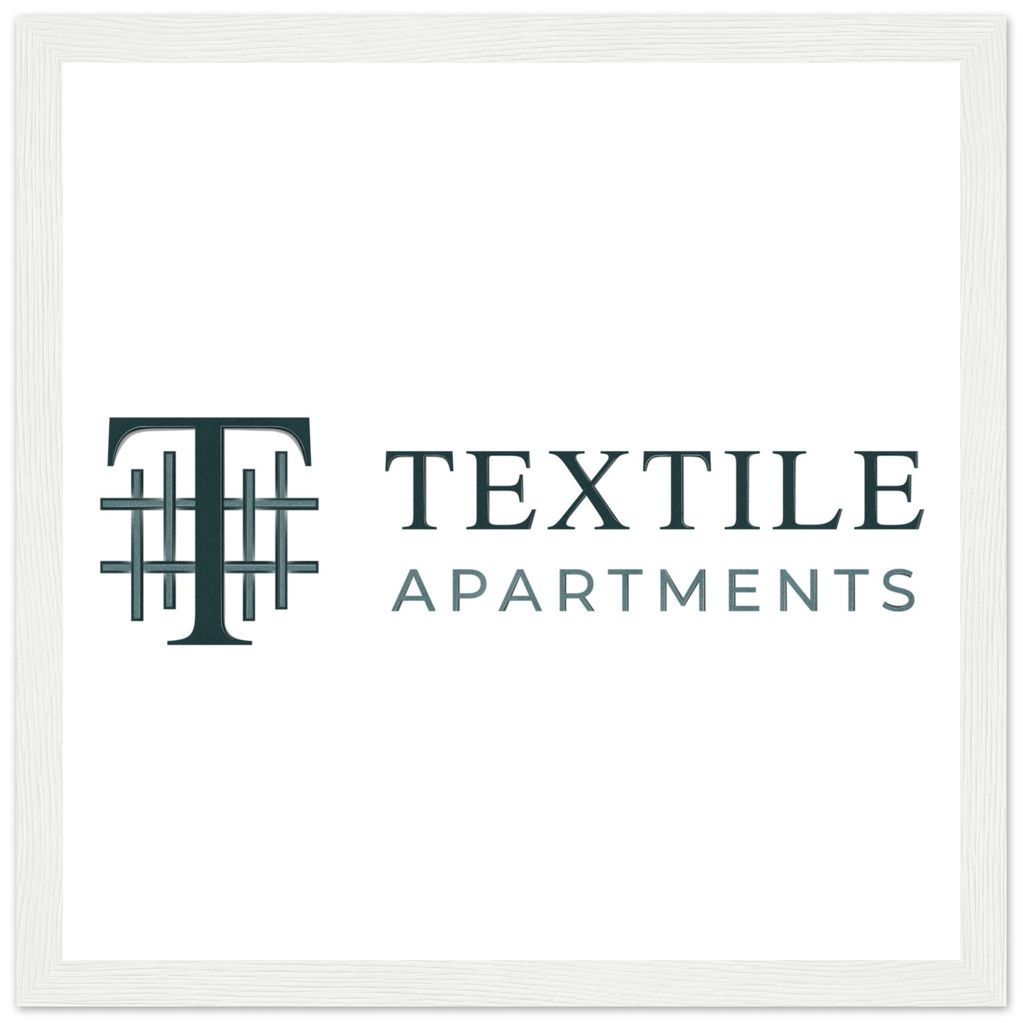 Textile Apartments - Premium Matte Paper Wooden Framed Poster