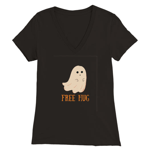 Free Hug - Premium Womens V-Neck T-shirt