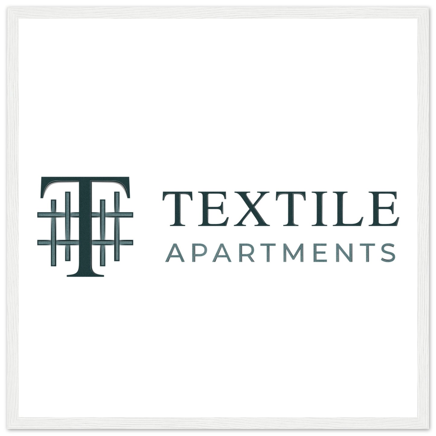 Textile Apartments - Premium Matte Paper Wooden Framed Poster