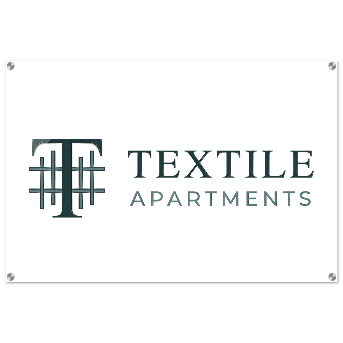 Textile Apartments - Acrylic Print